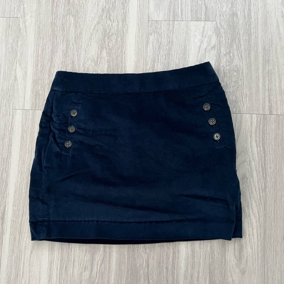 Banana Republic Dresses & Skirts - Banana Republic Blue corduroy Mini Skirt size 12